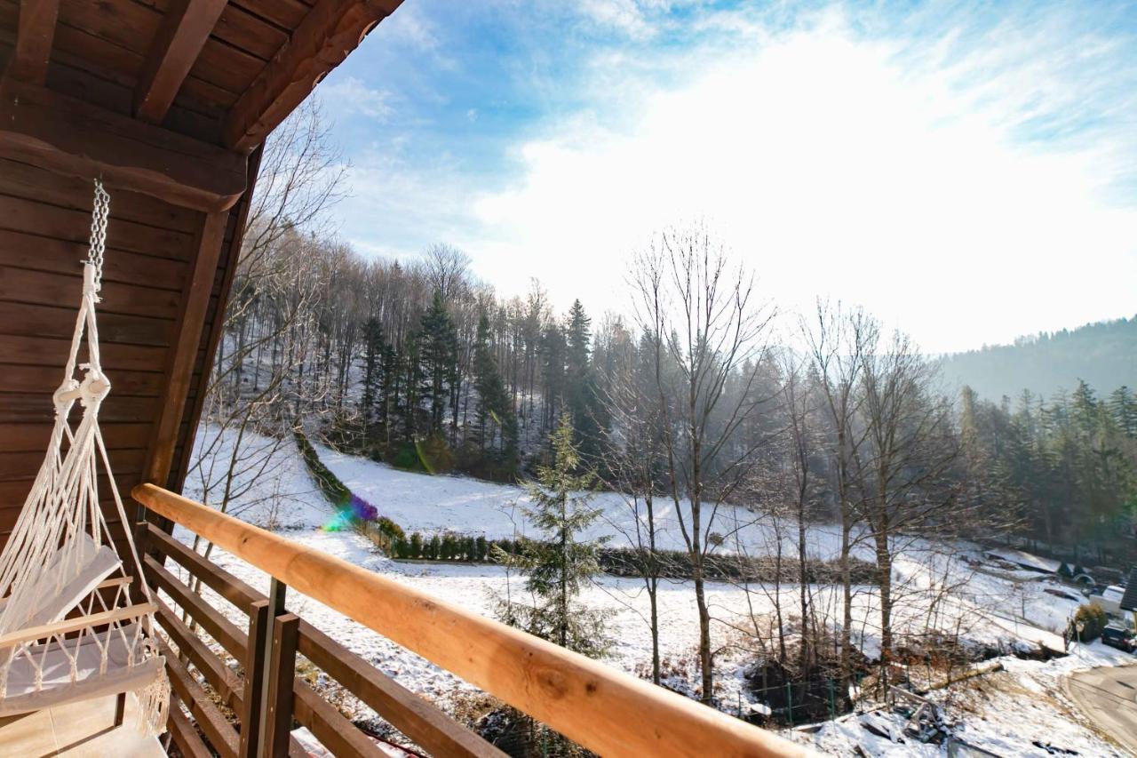 Folkowy Dom Dla 14 Osob Z Sauna I Grillowiskiem - Dream Apart Szczyrk Exteriör bild